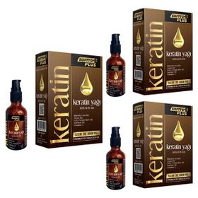 Softto Plus 50 ml 3 Adet Keratin Yağı