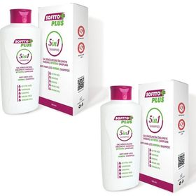 Softto Plus 5in1 2x360 ml Saç Dökülmesi Şampuanı