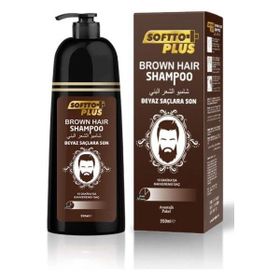 Softto Plus Brown Hair 350 ml Şampuan