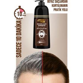 Softto Plus Brown Hair Shampoo 350 ml Koyu Kestane Şampuan