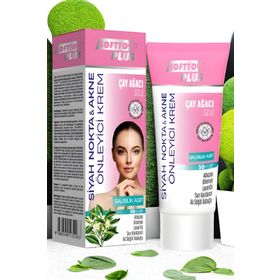 Softto Plus Çay Ağacı Özlü 50 ml Akne ve Siyah Nokta Önleyici Krem