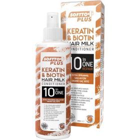 Softto Plus Keratin ve Biotin 250 ml Saç Bakım Sütü