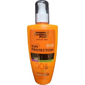 Softto Plus Koruyuculu Vücut Yüz SPF30 200 ml UVA UVB Güneş Losyonu
