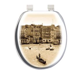 Softy Manzara Classic Desenli Yumuşak Klozet Kapağı