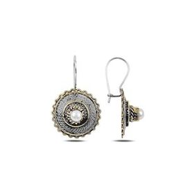 Söğütlü Silver Gümüş İncili Otantik Telkari Küpe