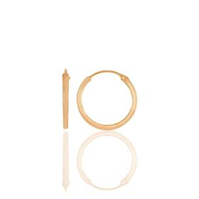 Söğütlü Silver Gümüş Rose 20 mm Halka Küpe