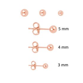 Söğütlü Silver Gümüş Rose 3 Boy Top Kombin Küpe