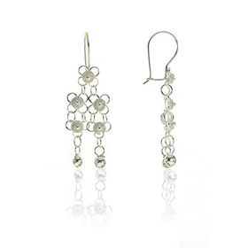 Söğütlü Silver Gümüş Telkari Kişniş Modeli Küpe