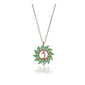 Söğütlü Silver Güneş Kolye