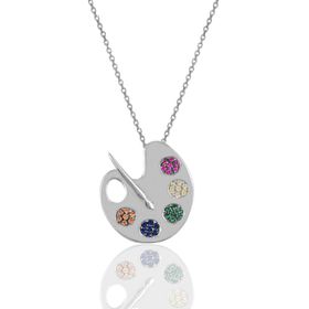 Söğütlü Silver SGTL10060RODAJ Gümüş Kolye
