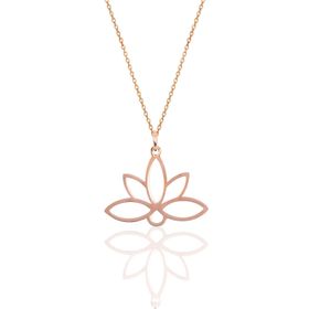 Söğütlü Silver SGTL10085ROSE Pembe Kadın Kolye