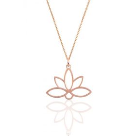 Söğütlü Silver SGTL10085ROSE Pembe Kadın Kolye