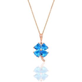 Söğütlü Silver SGTL10088AKUA Gümüş Kolye