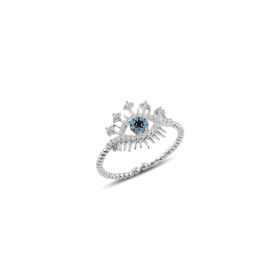 Söğütlü Silver SGTL10108RODAJ Gümüş Yüzük