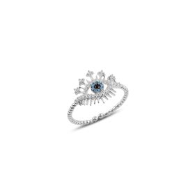 Söğütlü Silver SGTL10108RODAJ Gümüş Yüzük