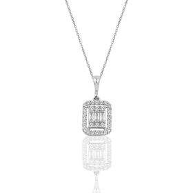 Söğütlü Silver SGTL10124RODAJ Gümüş Kolye