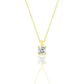 Söğütlü Silver SGTL10138GOLD Gümüş Kolye