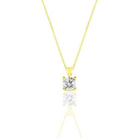 Söğütlü Silver SGTL10138GOLD Gümüş Kolye