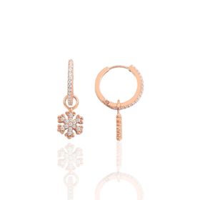 Söğütlü Silver SGTL10142KRT Kartanesi Gümüş Halka Küpe