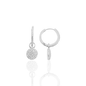 Söğütlü Silver SGTL10143 Yuvarlak Halka Gümüş Küpe