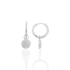 Söğütlü Silver SGTL10143 Yuvarlak Halka Gümüş Küpe