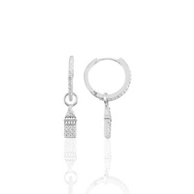 Söğütlü Silver SGTL10143EYFL Eyfel Halka Gümüş Küpe