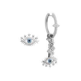 Söğütlü Silver SGTL10144RODAJ Gümüş Lareyn Şans Küpe