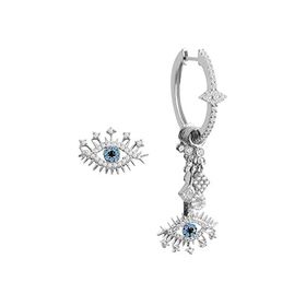 Söğütlü Silver SGTL10144RODAJ Gümüş Lareyn Şans Küpe