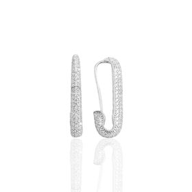 Söğütlü Silver SGTL10145MİX Gümüş Firkete Çengel Küpe