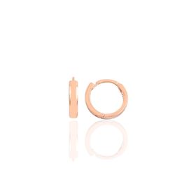 Söğütlü Silver SGTL10146ROSE Gümüş Simit Küpe