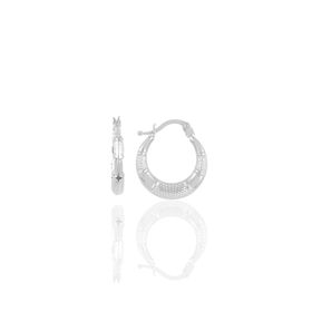 Söğütlü Silver SGTL10339 Desenli Şarnel Gümüş Küpe