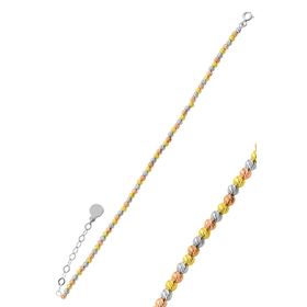 Söğütlü Silver SGTL10393 Gümüş Renkli Dorica Bileklik.