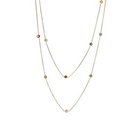 Söğütlü Silver SGTL10508GOLD Gümüş Kolye