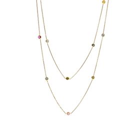 Söğütlü Silver SGTL10508GOLD Gümüş Kolye