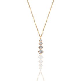 Söğütlü Silver SGTL10631ROSE Gümüş Kolye