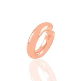 Söğütlü Silver SGTL10886 Rose Sade Sıkıştırmalı Kalın Kıkırdak Gümüş Küpe
