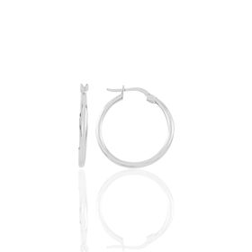 Söğütlü Silver SGTL10938 23 mm Şarnel Gümüş Halka Küpe