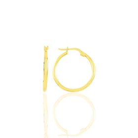 Söğütlü Silver SGTL10938 23 mm Şarnel Gümüş Halka Küpe