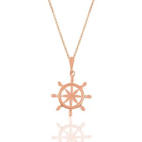 Söğütlü Silver SGTL11025 Gümüş Rose Dümen Kolye