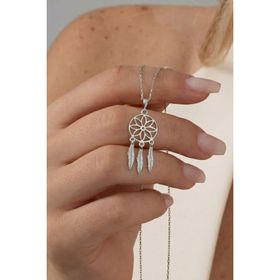 Söğütlü Silver SGTL11331RODAJ Gümüş Kolye