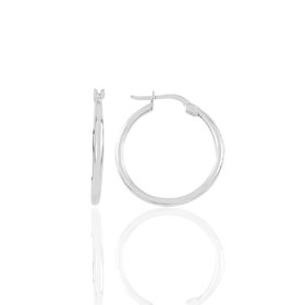 Söğütlü Silver SGTL11446 25 mm Şarnel Gümüş Halka Küpe