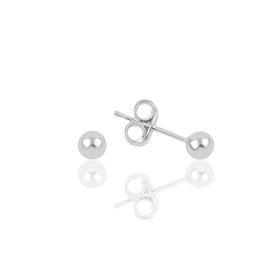 Söğütlü Silver SGTL11477 Gümüş 5 mm Top Küpe