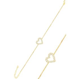 Söğütlü Silver SGTL11581GOLD Gümüş Bileklik
