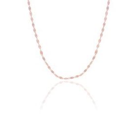 Söğütlü Silver SGTL11630 Gümüş 55 Cm Rose Mekik Pullu Kolye