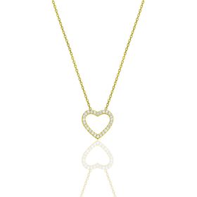 Söğütlü Silver SGTL11723GOLD Gümüş Kolye