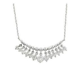 Söğütlü Silver SGTL11749 Rodyumlu Zirkon Taşlı Shakira Gümüş Kolye