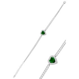 Söğütlü Silver SGTL11751YESIL Gümüş Bileklik