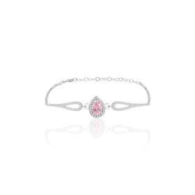 Söğütlü Silver SGTL12219PEMBE Gümüş Bileklik