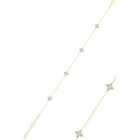 Söğütlü Silver SGTL12279GOLD Gümüş Bileklik