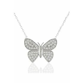 Söğütlü Silver SGTL1373 Kelebek Kolye
